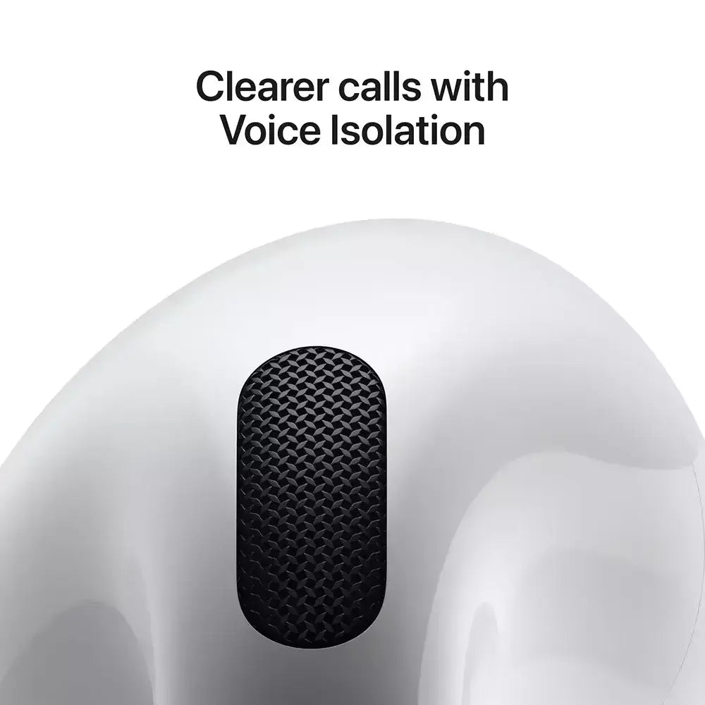 Novo Apple AirPods 4 suporta cancelamento de ruído ativo com estojo de carregamento MagSafe (USB-C) Fones de ouvido Bluetooth quarta geração