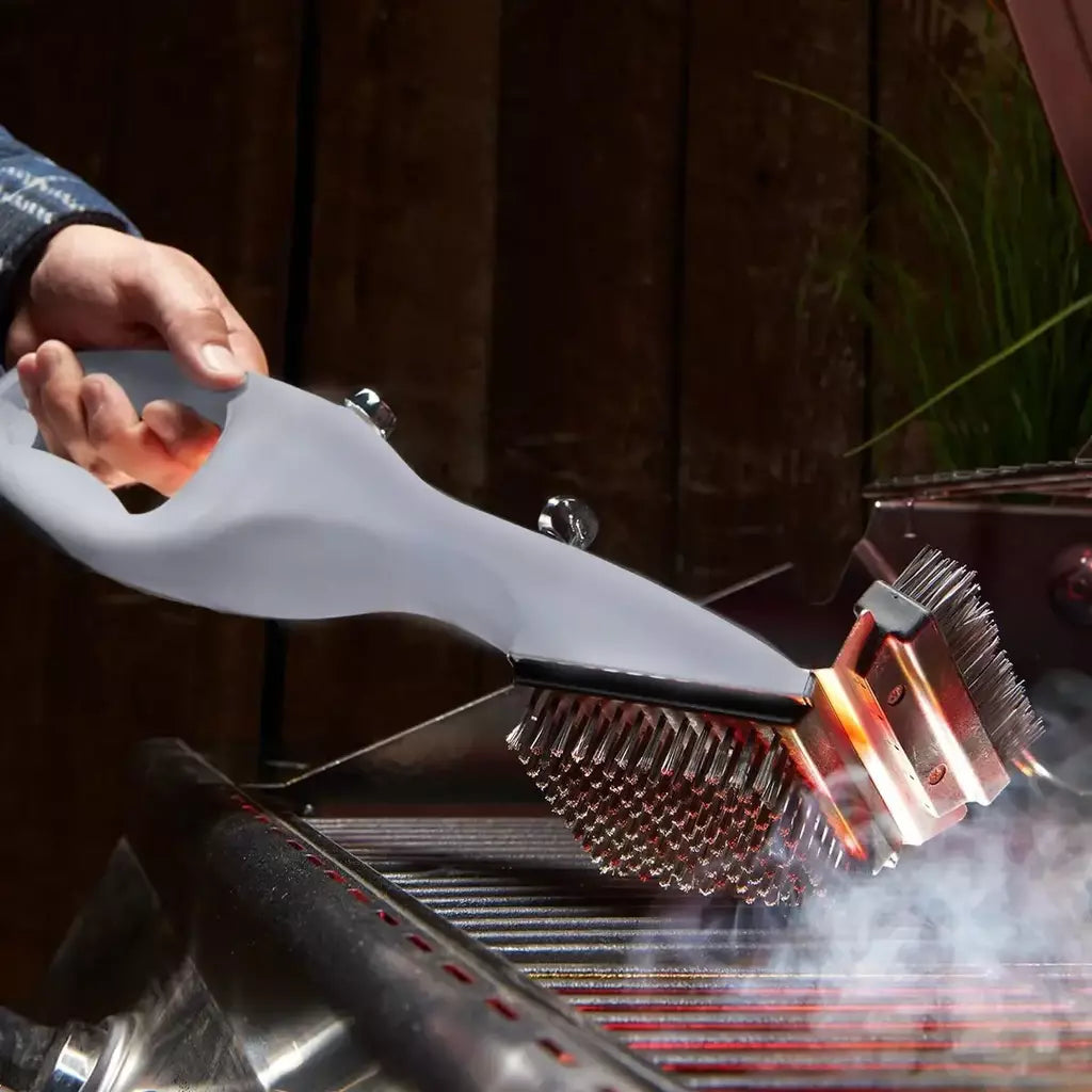 Churrasqueira escovas de limpeza a vapor churrasco spray de água limpador escova grill acessórios cozinhar ferramenta cozinha ao ar livre grill escova