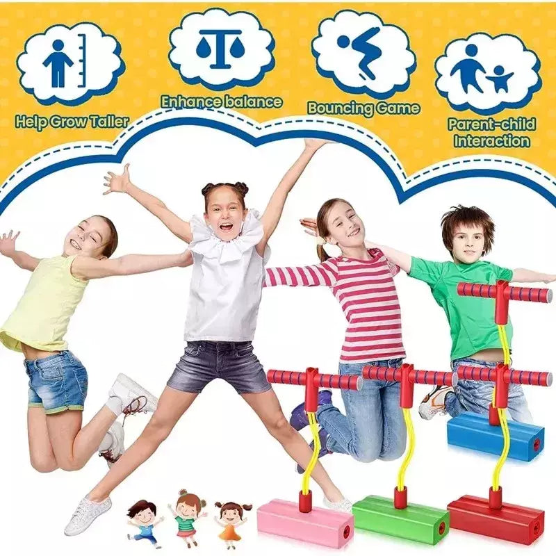 Sapo Jumping Sports Toy para Crianças, Crescer Mais Alto, Equilíbrio, Indoor e Outdoor, Equipamentos de Exercício, Saltando Som, Fitness, Meninos e Meninas