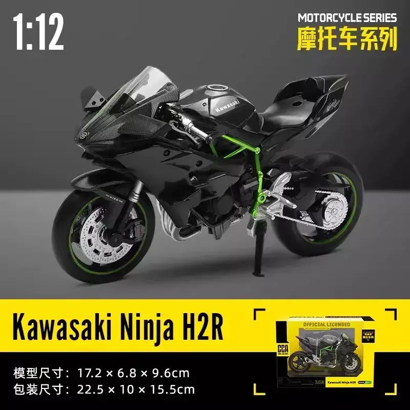 Cca 1:12 suzuki GSX-R1000 liga motocross licenciado modelo de motocicleta brinquedo carro coleção presente produção estática fundição