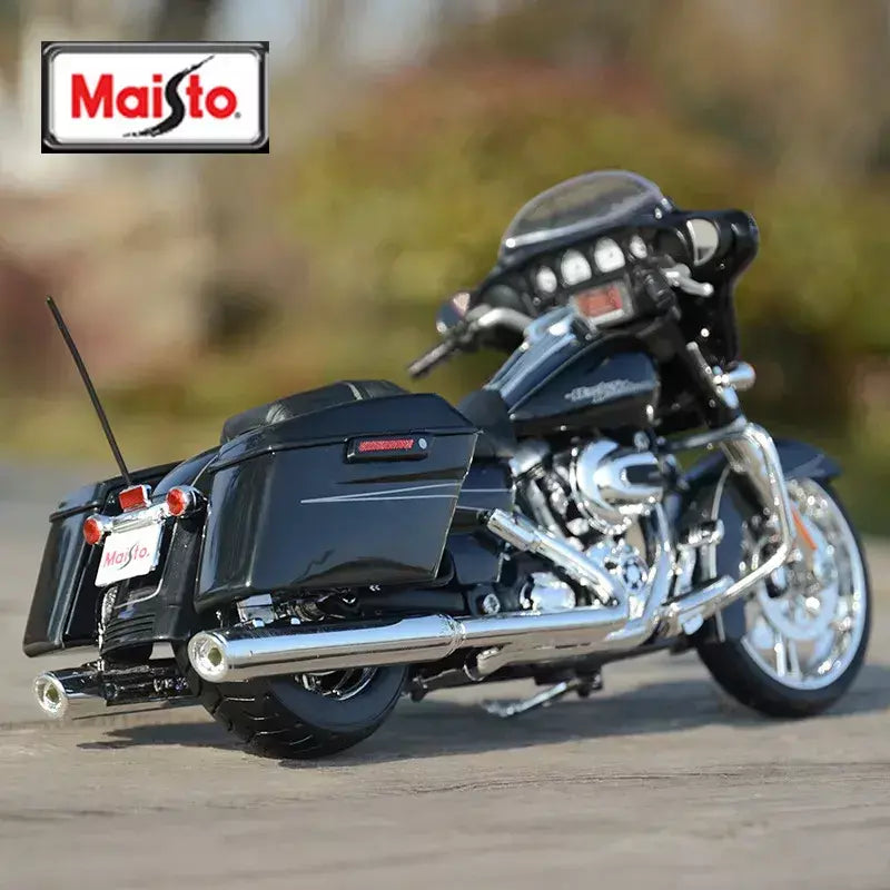 Maisto 1:12 Harley-Davidson 2015 Street Glide Liga Especial Modelo de Motocicleta Diecast Modelo de Motocicleta Clássica Presentes Colecionáveis