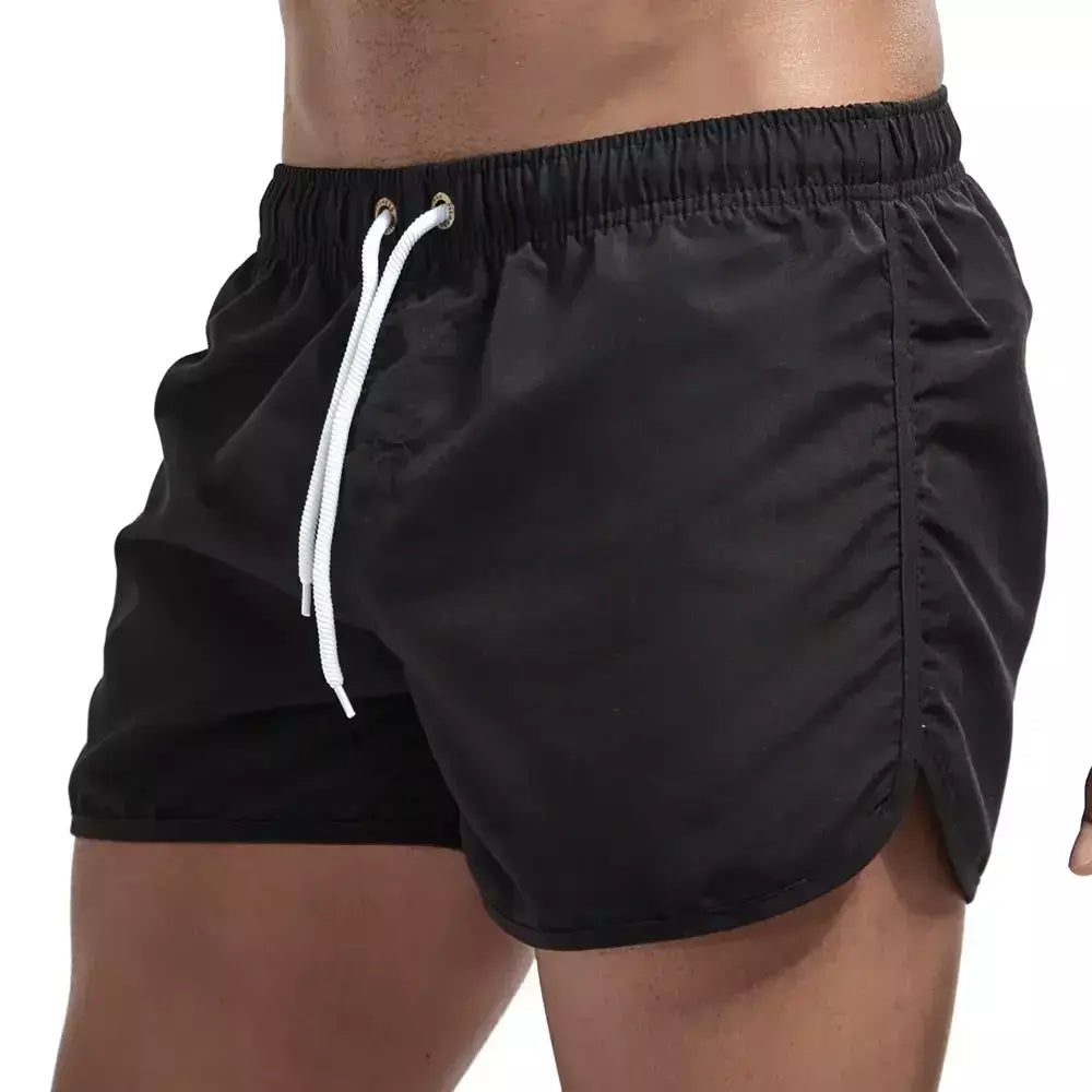 Calções de banho masculinos de pesca, calções de banho de secagem rápida, maiô para natação, surf, praia, esportes aquáticos, verão, 13 cores