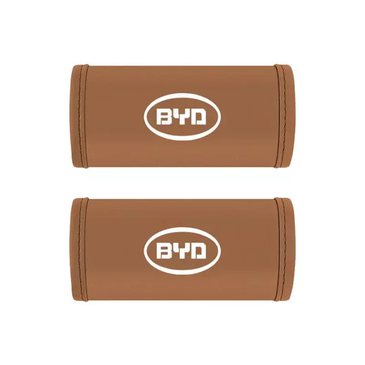 2 pçs carro anti deslizamento puxar luva interior do carro alça de couro protetor capa para byd tang s7 g3 m6 f3 atto 3 e6 qing yuan canção f3r