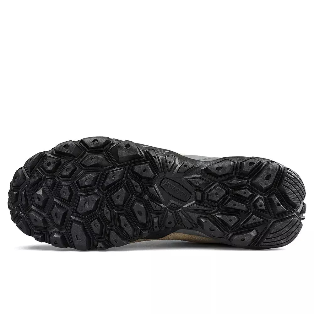 Humtto caminhadas sapatos dos homens de luxo designer inverno escalada trekking tênis para homens couro esportes ao ar livre trabalho homem sapatos 110282 Um