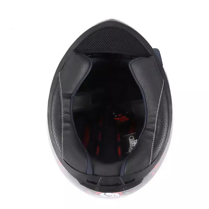 Dot capacete da motocicleta rosto cheio de segurança motobike scooter casco moto modular capacetes rosto cheio casco unisex