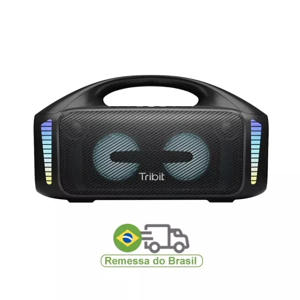 Tribit portátil bluetooth alto-falante 90w stormbox explosão ao ar livre sem fio alto-falante ipx7 à prova dwaterproof água festa acampamento alto-falante 30h playtime