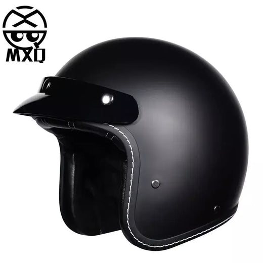 Frete grátis dot aprovado retro capacete da motocicleta casco 3/4 abrir rosto capacete cafe racer capacete chopper capacete