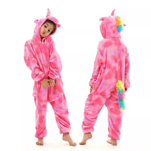 Miniso Cosplay Costumes para crianças, pijama animal, ponto, dinossauro, panda, unicórnio, kigurumi, halloween, meninos, meninas, crianças