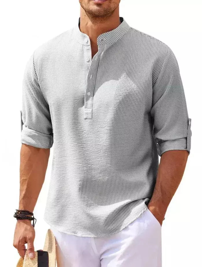 Camisa casual de linho masculina, blusa feminina, camisa feminina, camisas femininas, tops de manga longa, novo, 2022