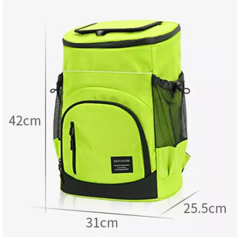 Mochila Refrigerador Isolado Macio, 30L, Saco Térmico, Refrigerador Térmico, Viagem, Exterior, Praia, Cerveja, Geladeira