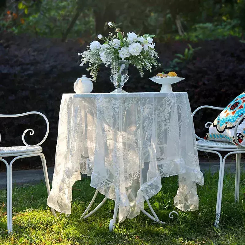 Toalha De Mesa De Lace, Mesa De Jantar Decorar, Sala, Mesa De Café
