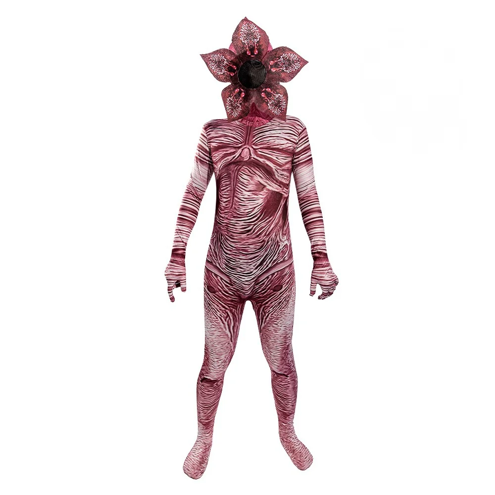 Cannibal flor halloween horror cosplay traje calças apertadas traje festa carnaval anime conjunto cos meninos meninas roupas novidade