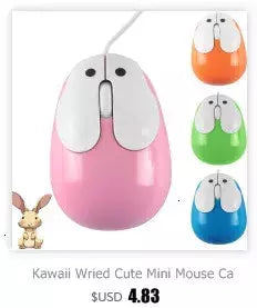 Cute Wireless Hamster Projetado Mouse, 2.4G, Criativo Ergonômico, USB Optical, 1200 DPI, Mini Ratos, Presentes para Crianças, PC, Laptop