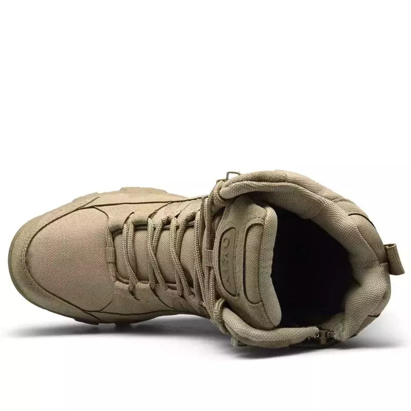 Táticas-Botas de Treino de Combate para Homens, Sapatos Masculinos Atualizados, Ao Ar Livre, Camping, Anti-desgaste, Resposta Rápida, Pesca, Caça, Tênis, Caminhada