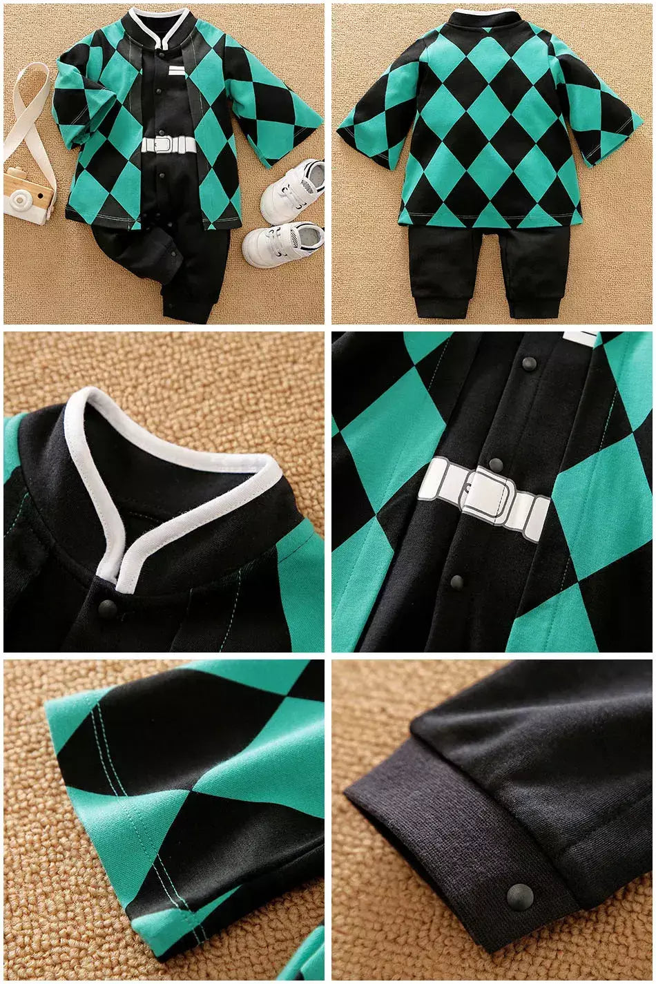 Bebê menina menino traje anime roupas recém-nascidos macacão infantil luffy akatsuki vegeta cosplay macacão da criança traje de halloween 0-18m