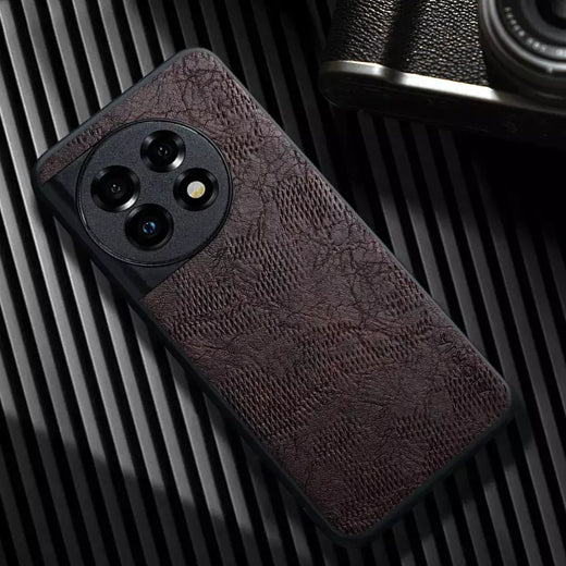 Capa para oneplus 15 13 13r 12r 11 11r luxo rachado couro falso capa de telefone funda para oneplus 15 capa