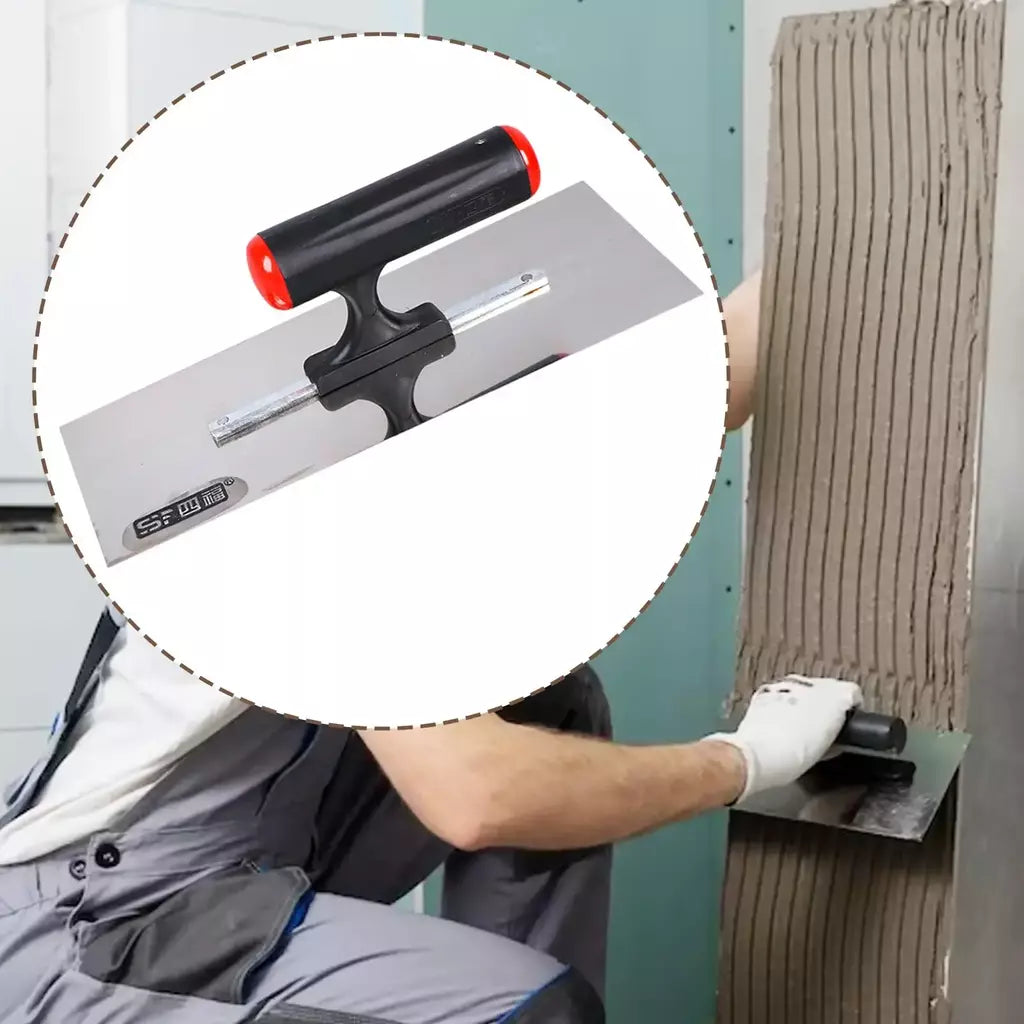 Espátula de reboco espátula de cimento espátula de drywall para reboco raspagem drywall reboco acabamento de pisos de construção