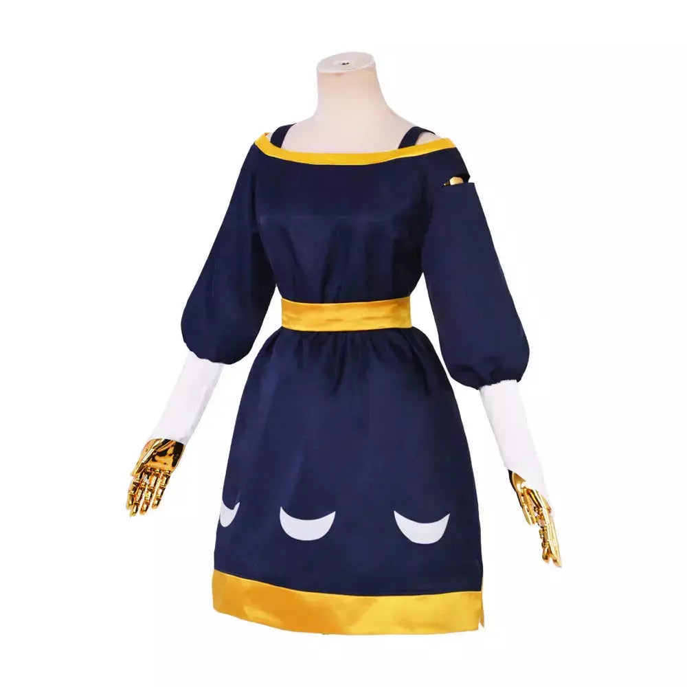 Anime a coruja cosplay casa edalyn clawthorne amity blight luz noceda lilith vestido terno uniformes traje de halloween fantasia terno