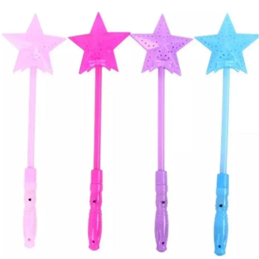 Led brilhante varinha mágica estrela light-up varinha brilho varas festa de aniversário de natal adereços concerto vara brilhante adereços de festa suprimentos