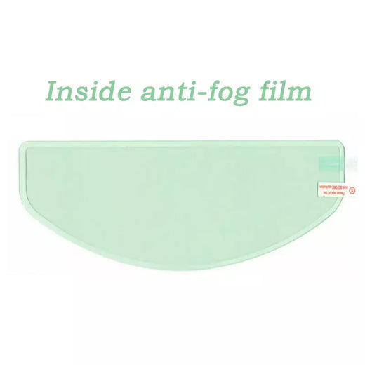 Capacete acessórios da motocicleta anti-nevoeiro à prova de chuva nano revestimento adesivo filme para capacete simpson ferro guerreiro ls2