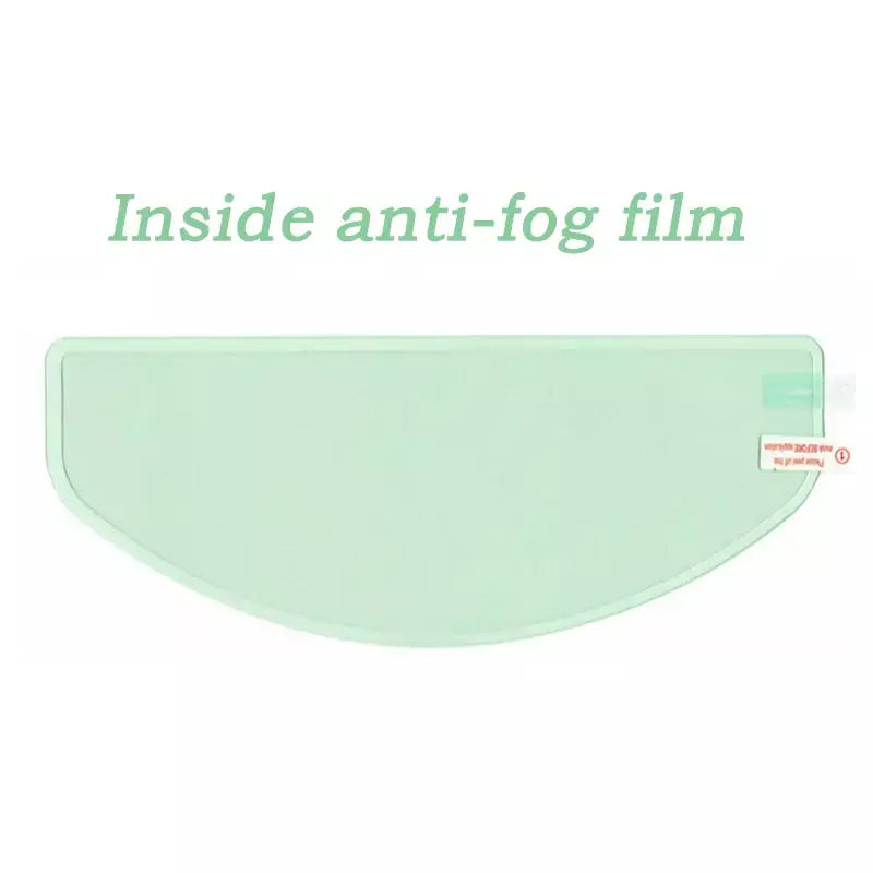 Capacete acessórios da motocicleta anti-nevoeiro à prova de chuva nano revestimento adesivo filme para capacete simpson ferro guerreiro ls2