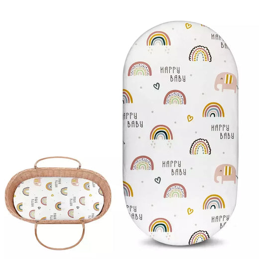 Bebê Minky Basinet Folha Macio Stretchy Craddle Sheets Universal Fit Para Berço Colchão Pad Ampulheta Para Boys & Girls