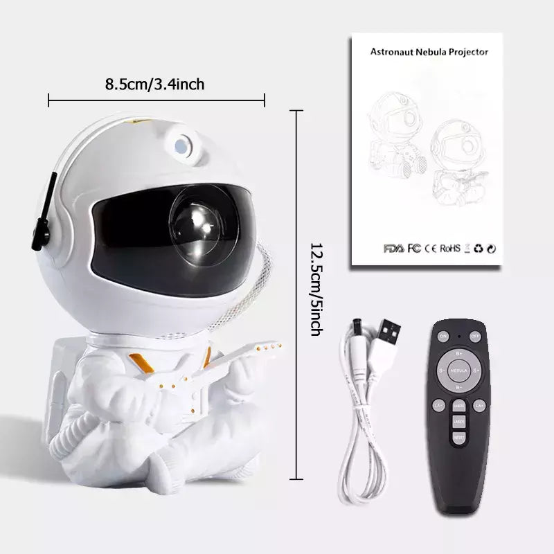 Starry Sky teto lâmpada LED para crianças, projetor de estrela, Galaxy Night Light, astronauta espaço projetor, nebulosa, quarto, presente decorativo para casa