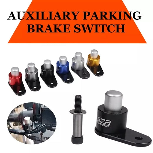 Acessórios para motocicleta, alavanca de freio, botão de estacionamento, interruptor de bloqueio semiautomático para honda pcx 125 150 160 pcx125 xmax 300 nmax 155