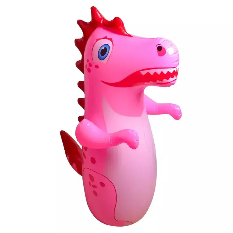 Saco de perfuração inflável para crianças e adultos, Dinosaur Boxing Tumbler, brinquedos esportivos, jogo ao ar livre, presente infantil, meninos