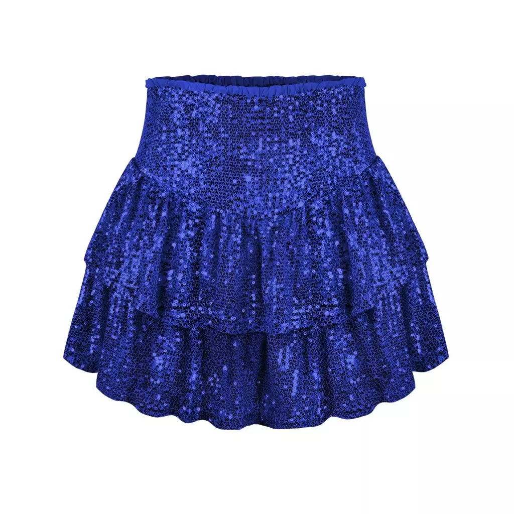 Mini saias plissadas de lantejoulas de cintura alta para mulheres, festa africana, roupas de noite, roupas sensuais dashiki, primavera, verão, 2022