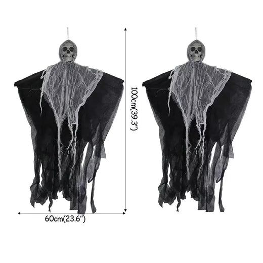 Pendurado Ghost Pendant Bar Casa Assombrada, Halloween Decoração Ao Ar Livre, Gaze, Fantasma Scene Layout Props, Quarto Secreto