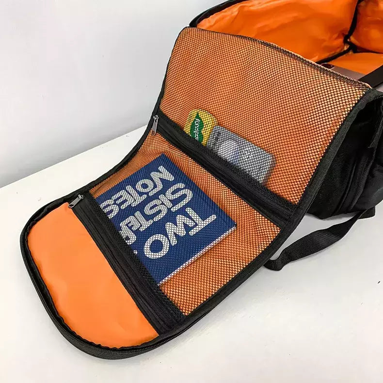 Saco de ginástica esporte impermeável para homens, mochila de viagem grande, skate para ombro, treino crossbody, laptop, seco, molhado, mochilas escolares
