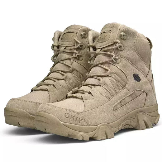 Táticas-Botas de Treino de Combate para Homens, Sapatos Masculinos Atualizados, Ao Ar Livre, Camping, Anti-desgaste, Resposta Rápida, Pesca, Caça, Tênis, Caminhada