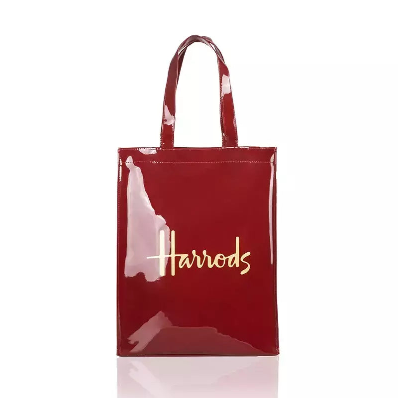 Bolsa de geléia reutilizável para mulheres sacola ecológica flor sacola de compras, bolsa de compras de pvc impermeável estilo moda, nova