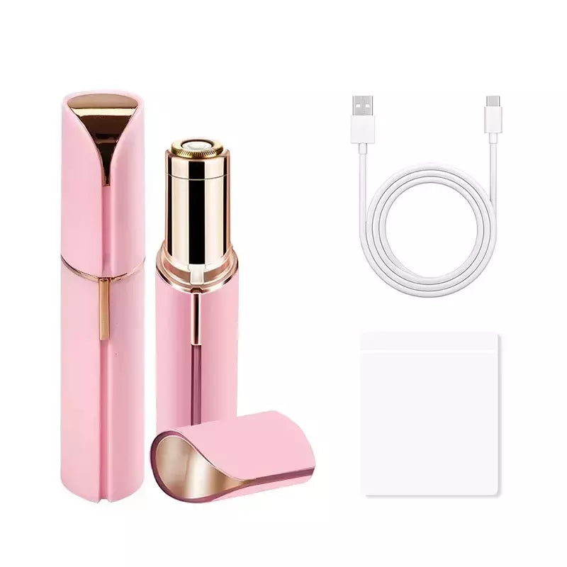Aparador de sobrancelha elétrica Mini Eye Brow Depilador Facial Batom Forma Cabelo Remoção Mulheres Portable Painless Razor Shaver Tool