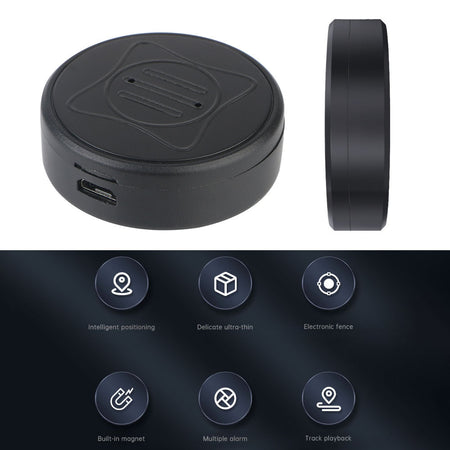 Localizador de veículos em tempo real, posicionamento preciso, rastreador gps, mini dispositivo sem fio, inteligente, anti-roubo, gf10, localizador de rastreamento gps