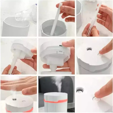DAFUSHOP Umidificador De Ar Portátil Usb Ultrassônico Kwai Casa Decoração Fofo eletroportáteis ENVIO RÁPIDO