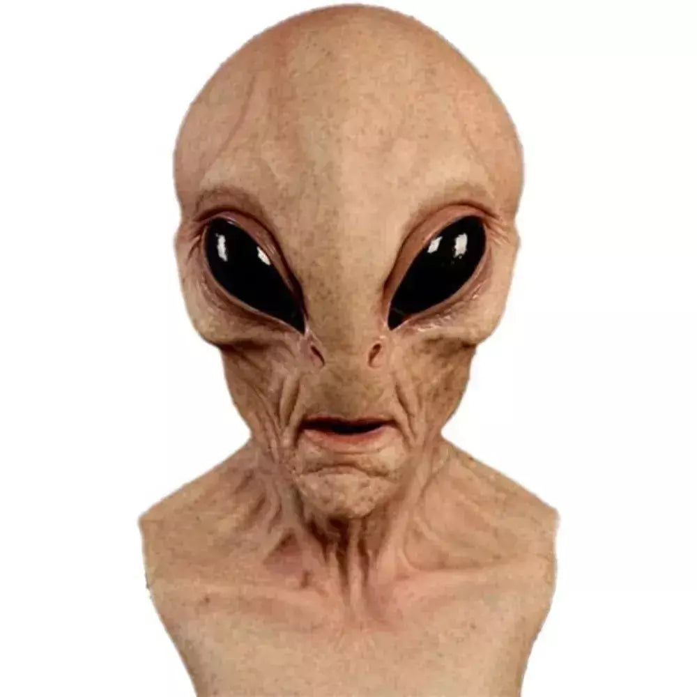 Halloween alienígena assustador máscara horrível alienígena supersoft máscara de terror assustador festa engraçado cosplay prop máscaras decoração adereços