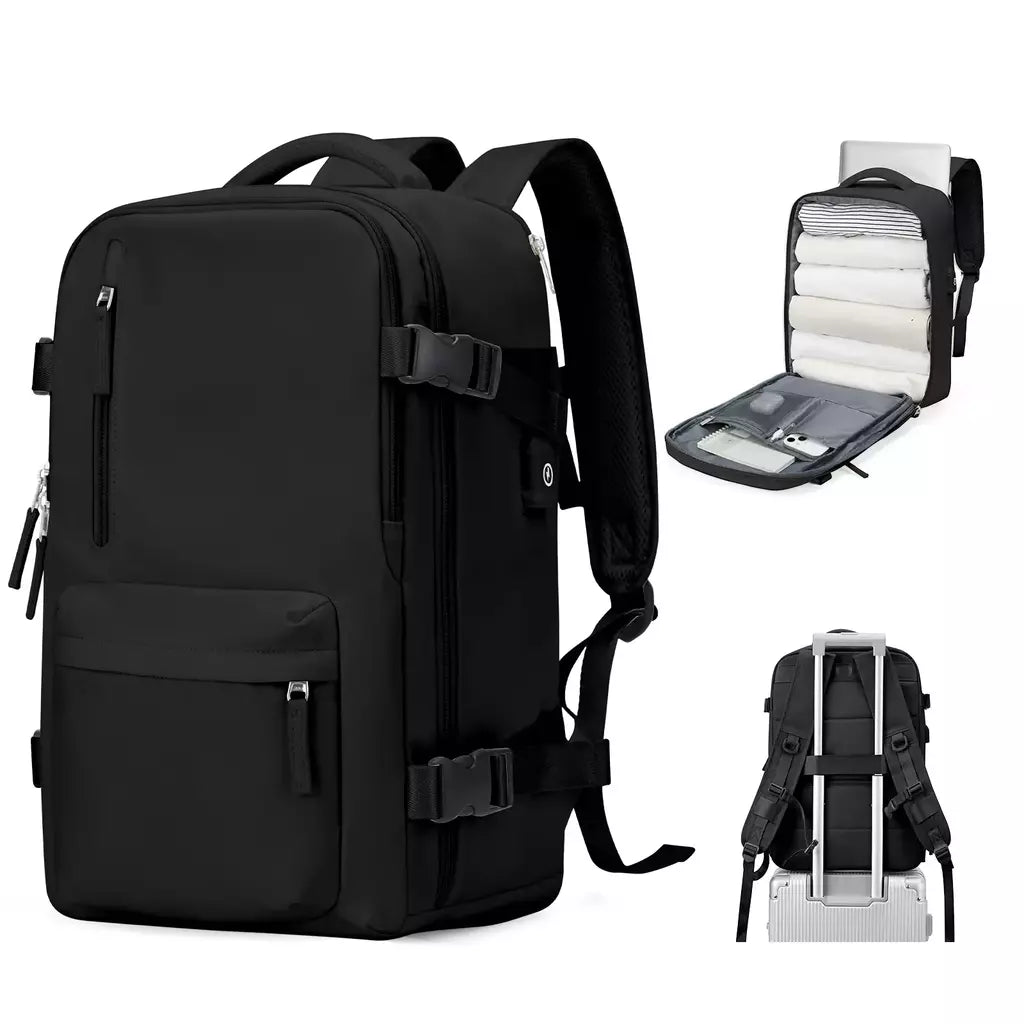 Bolsa para Laptop Resistente à Água para Mulheres, Mochila de Viagem de Cabine, Grande Capacidade, Easyjet, Ryanair, 45x36x20, 40x20