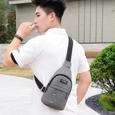 bolsa mensageiro masculina de grande capacidade marisa