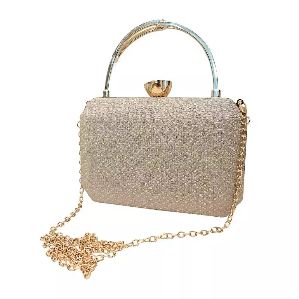 Bolsa Clutch Carteira de Festa Brilhosa Luxo Festa de Gala Casamento