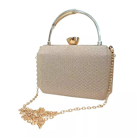 Bolsa Clutch Carteira de Festa Brilhosa Luxo Festa de Gala Casamento
