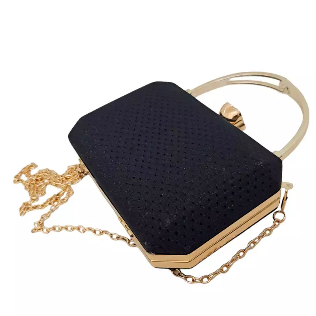 Bolsa Clutch Carteira de Festa Brilhosa Luxo Festa de Gala Casamento