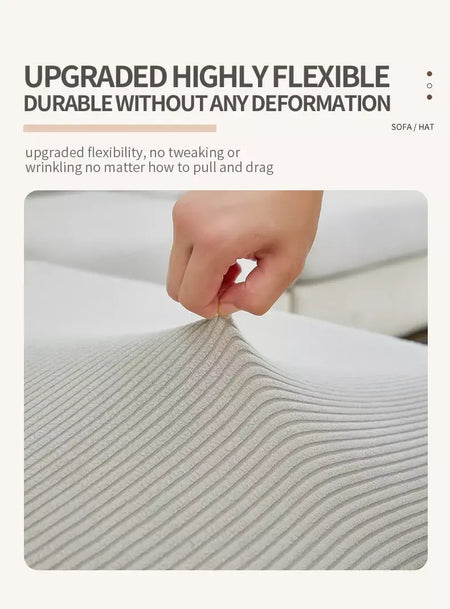Quatro estações universais novos chapéus de sofá de cor sólida jacquard com tudo incluído capas de almofada de sofá antiderrapante respirável chapéus de sofá atacado
