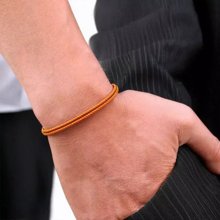 Novo artesanal pulseira de corda de natal unissex ajustável corda fina braslet amizade jóias casuais acessórios versáteis jooias