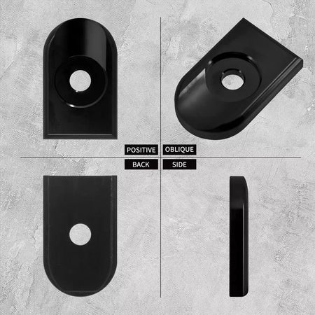 Universal motocicleta traseiro fender assento parafuso porca guia kit de montagem botão capa para harley dyna sportster xl touring flhr softail