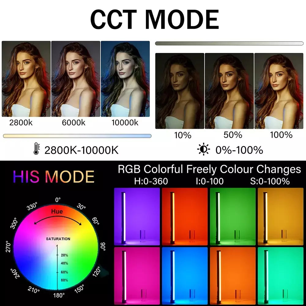 (DO Brasil) Sokani X25 X25-kit RGB LED Luz de vídeo portátil Luz de enchimento para TikTok YouTube Live Streaming Studio