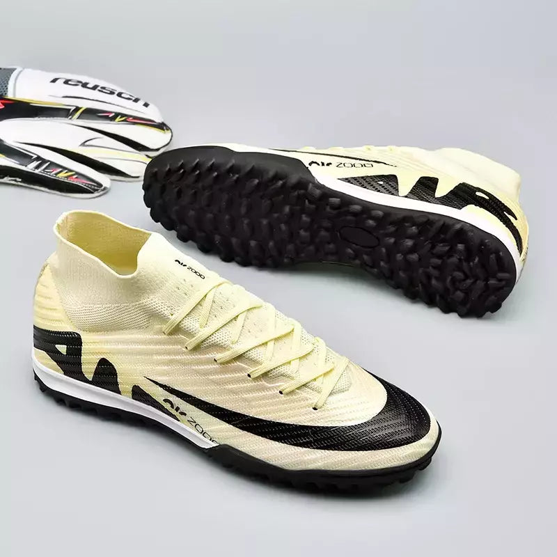 Sapatos de futebol antiderrapantes profissionais para homens, botas de treinamento Grass Society, grampos de qualidade superior, botas originais, novos