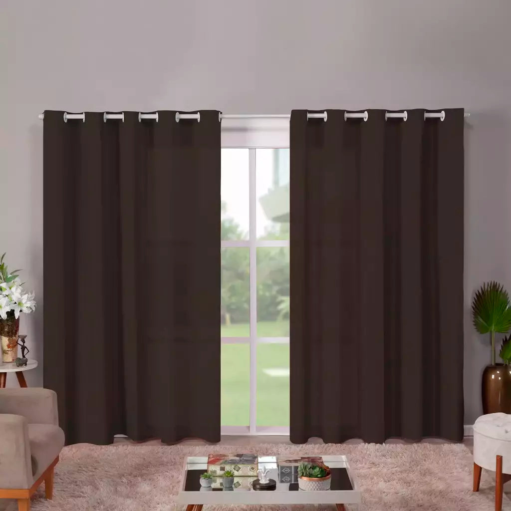 Cortina Roma 3.00 L X 2.20 (Parede Inteira) (Decoração, Sala, Quarto, Escrit?