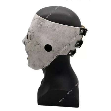 Filme engraçado slipknot cosplay máscara evento corey taylor cosplay máscara de látex halloween slipknot máscara de festa barra traje adereços adulto